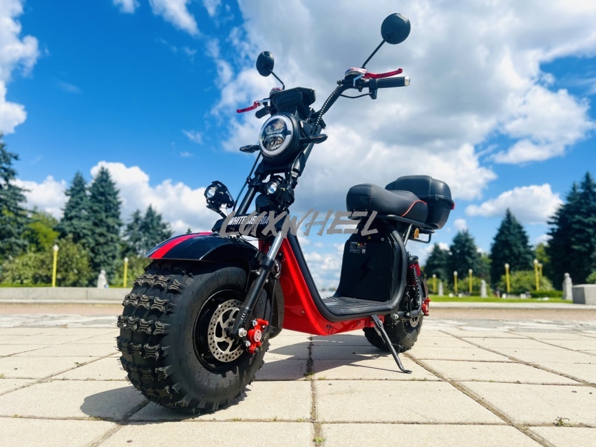 Электроскутер White Siberia 2WD фото 1